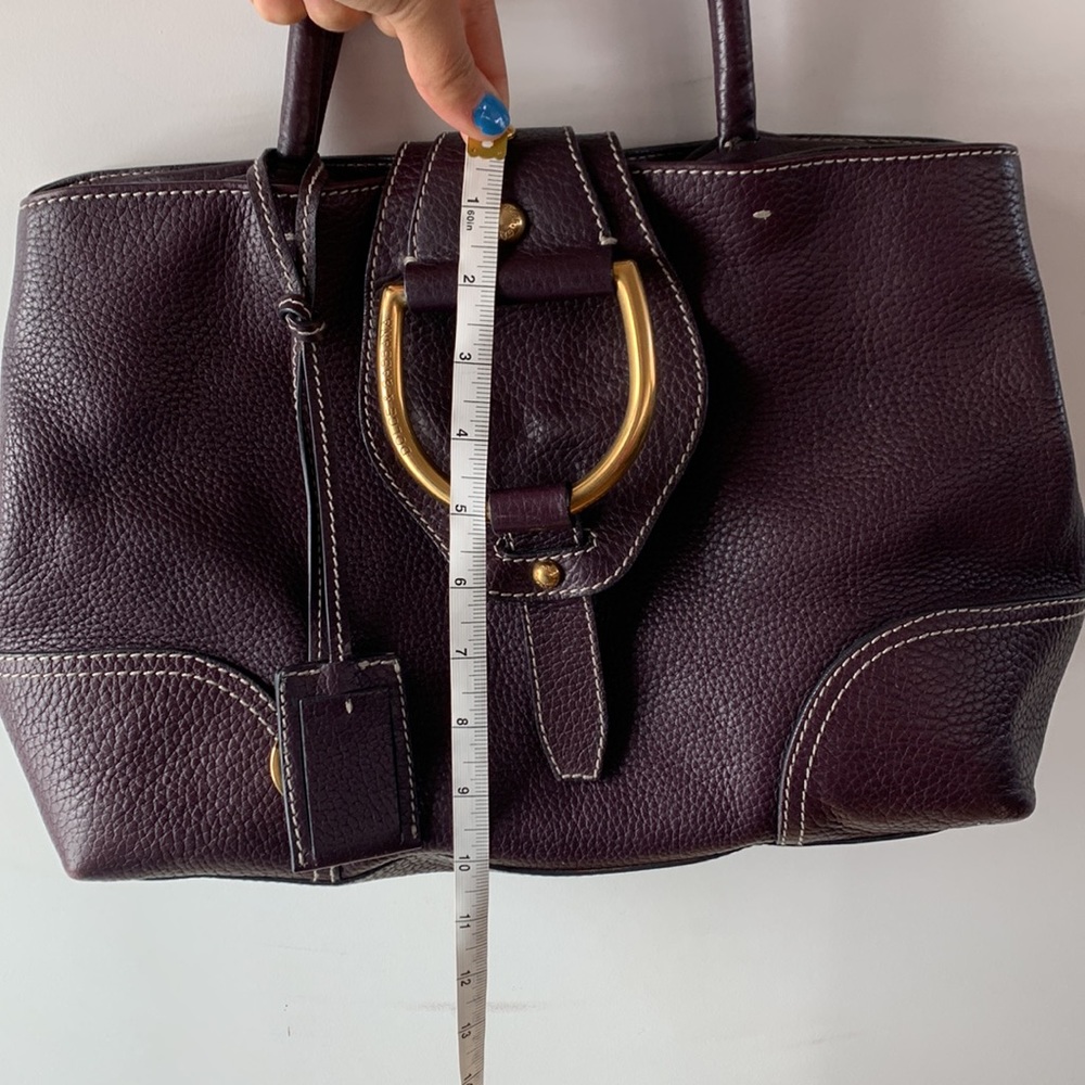 Vintage Dolce & Gabbana Deep Plum Purse - Picture 10 of 10